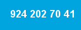 924 202 70 41 924 202 70 41
